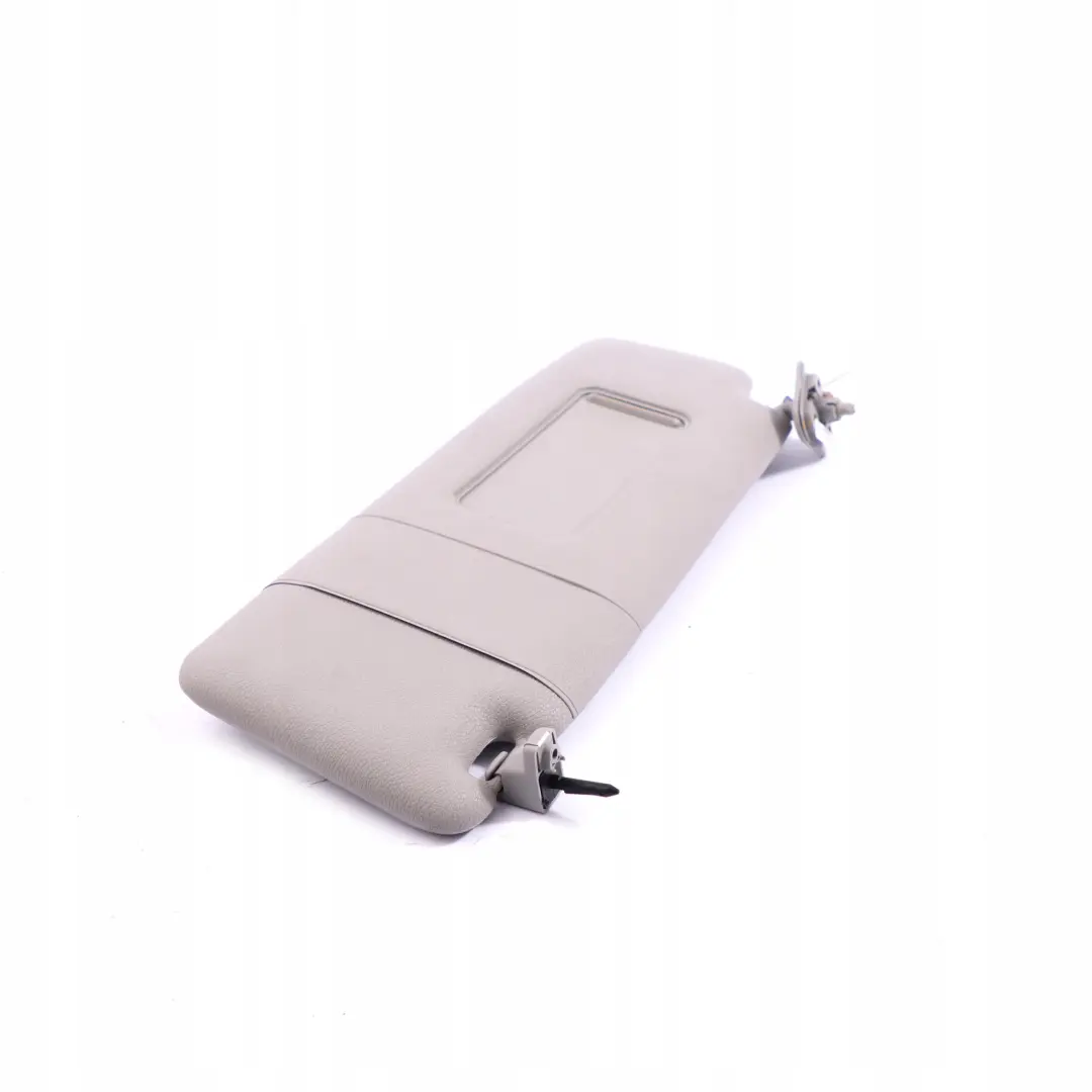 BMW 7 E65 E66 1 Sun Visor Lamp Light Cover Left N/S Leather Steingrau Grey - SKU 7017791-1 - Part number 7017791