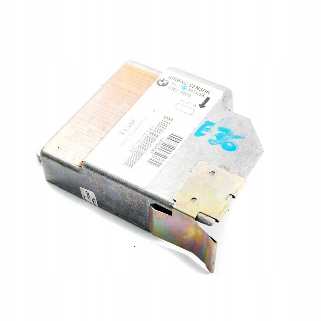 Moduł sensor poduszki airbag do BMW Z3 E36 o numerze 8379502 BMW Z3 E36 Moduł sensor poduszki airbag - SKU 8374798 - Numer Części 8379502