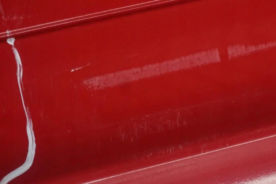 BMW 3 Series E90 LCi Lift Rear Bumper Trim Panel Karmesinrot Crimson Red A61 - SKU 0036874-KAR - Part number 0036874