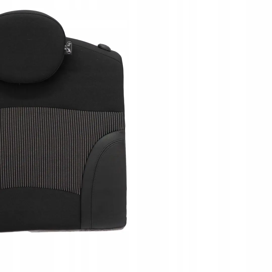 Mini Clubman R55 Trasero Derecho Tela Cojin De Asiento De Cuero Respaldo Negro - SKU 7233806-1 - Número de pieza 7233806