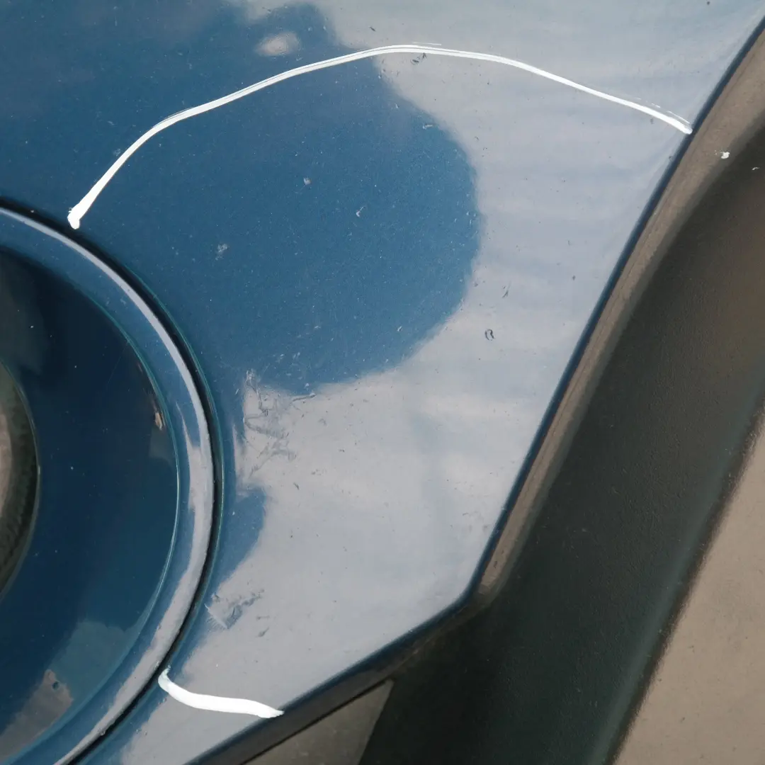 Verkleidung Stossf?nger Vorn PDC Topasblau Metallic 361 für BMW X5 er E53 mit Teilenummer 10150 BMW X5 er E53 Verkleidung Stossf?nger Vorn PDC Topasblau Metallic 361 - SKU 0010150-TPB - Teilenummer 10150
