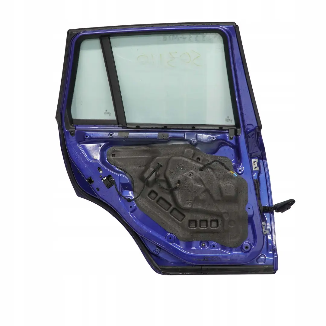 Puerta Trasera Izquierda Montegoblau Azul Montego Metalizado - A51 para BMW E83 con número de pieza 3449337 BMW E83 Puerta Trasera Izquierda Montegoblau Azul Montego Metalizado - A51 - SKU 3449337-MTB - Número de pieza 3449337