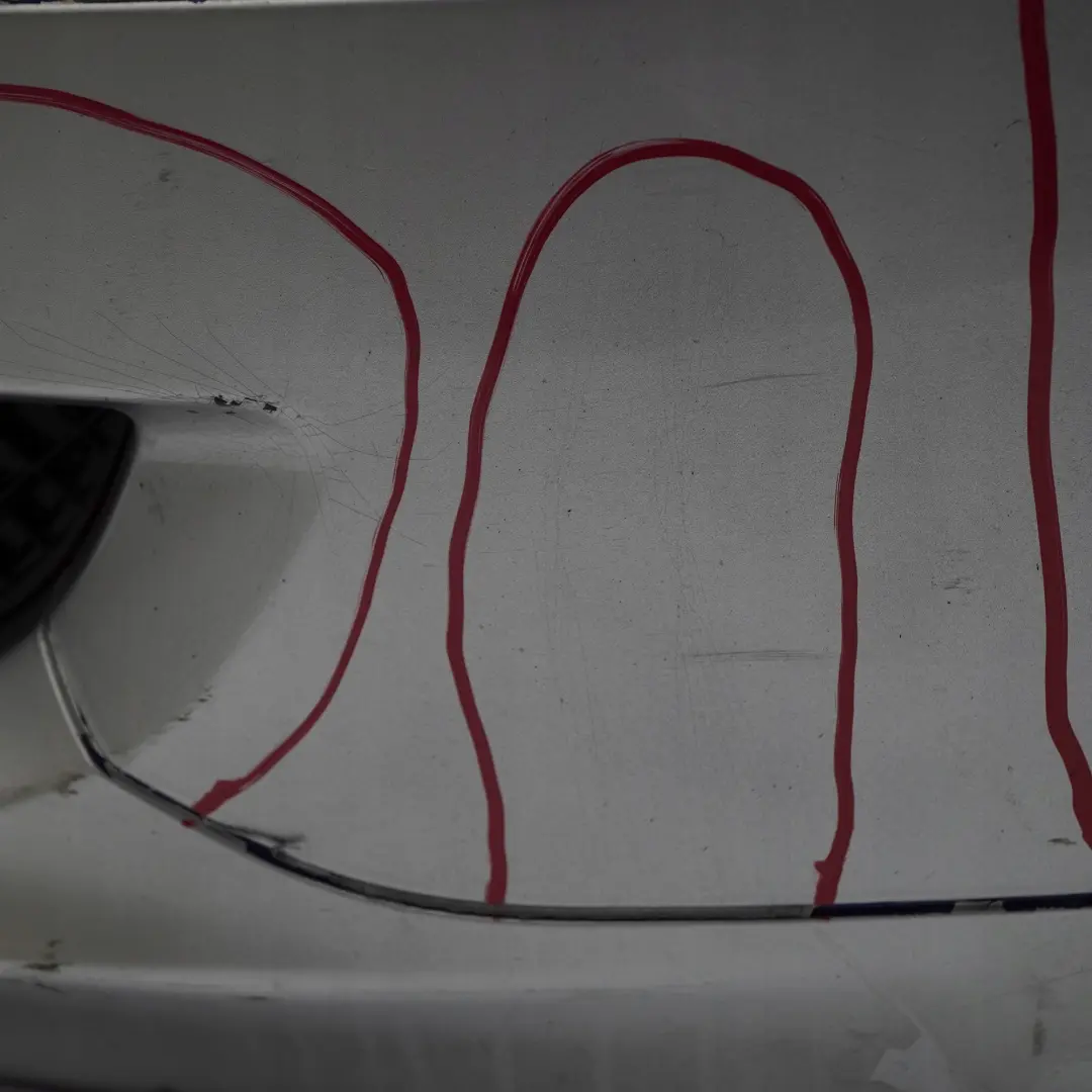 Complete Front Bumper Trim Panel Titansilber Silver to BMW 1 Series E81 E87 LCI with Part number 0035909 BMW 1 Series E81 E87 LCI Complete Front Bumper Trim Panel Titansilber Silver - SKU 0035909-TS - Part number 0035909