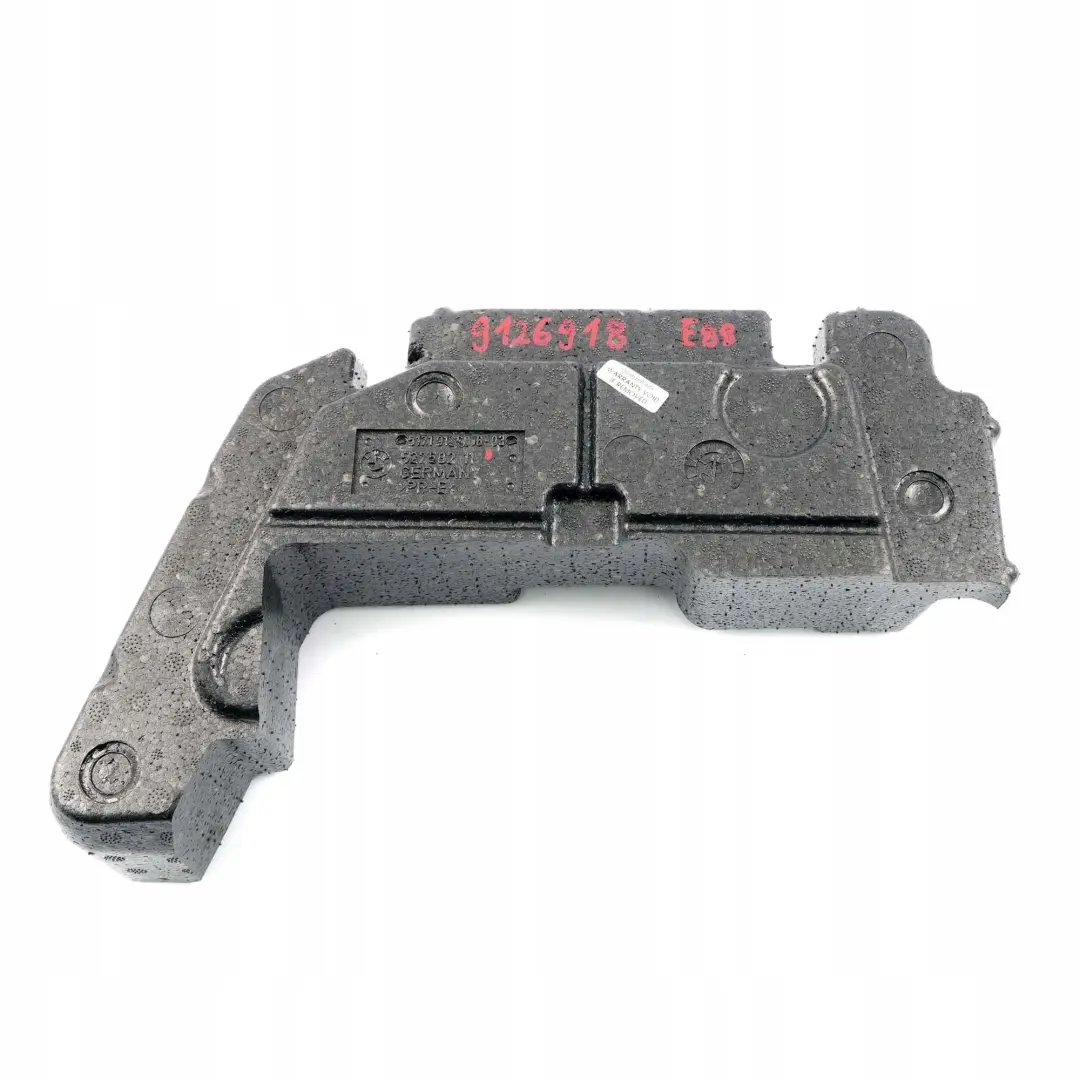 BMW 1 E88 Cabrio Folding Top Control Unit Module Carrier Foam Insert - SKU 9126918 - Part number 9126918