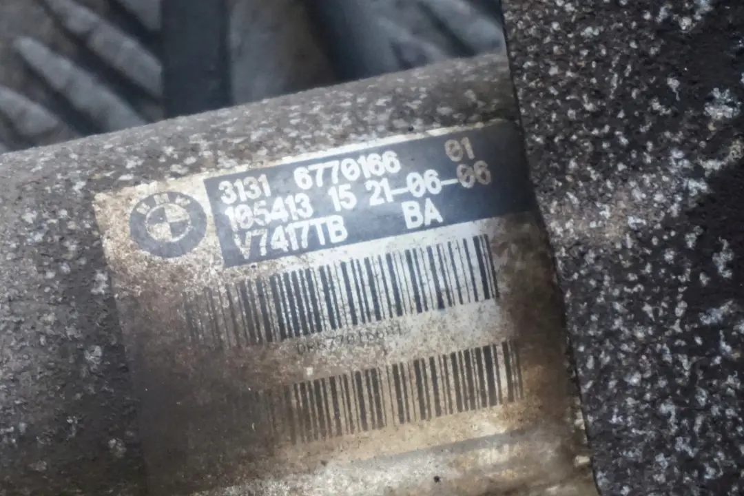 740i N62N 306PS Amortisseur Avant Droite Pivotement pour BMW E65 à propos du numéro de pièce 6770166 BMW E65 740i N62N 306PS Amortisseur Avant Droite Pivotement - SKU 6770166 - Numéro de pièce 6770166