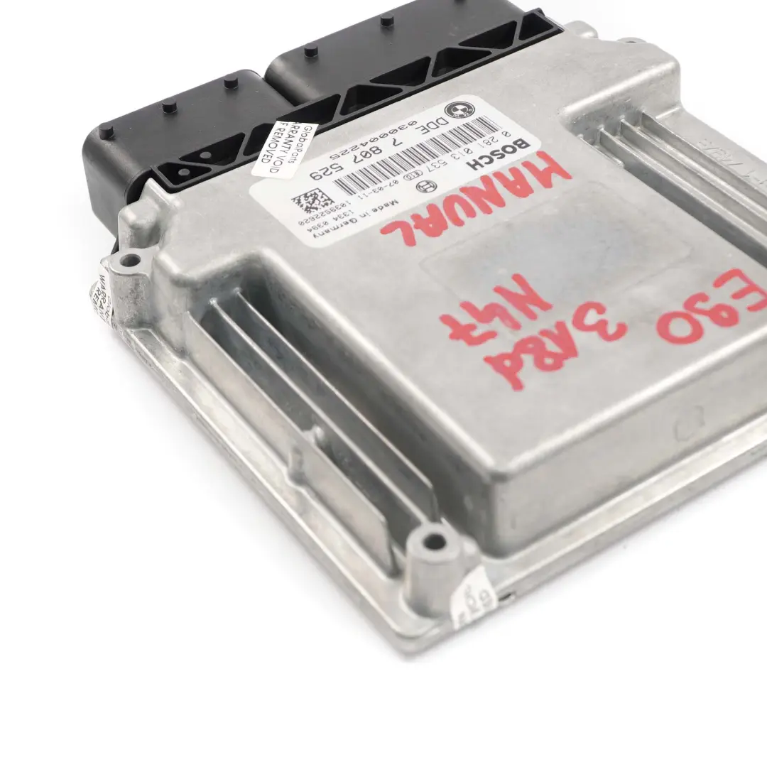 BMW E81 E87 LCI E90 E91 N47 DDE Engine Control Unit Diesel ECU Manual - SKU 7807529 - Part number 7807529