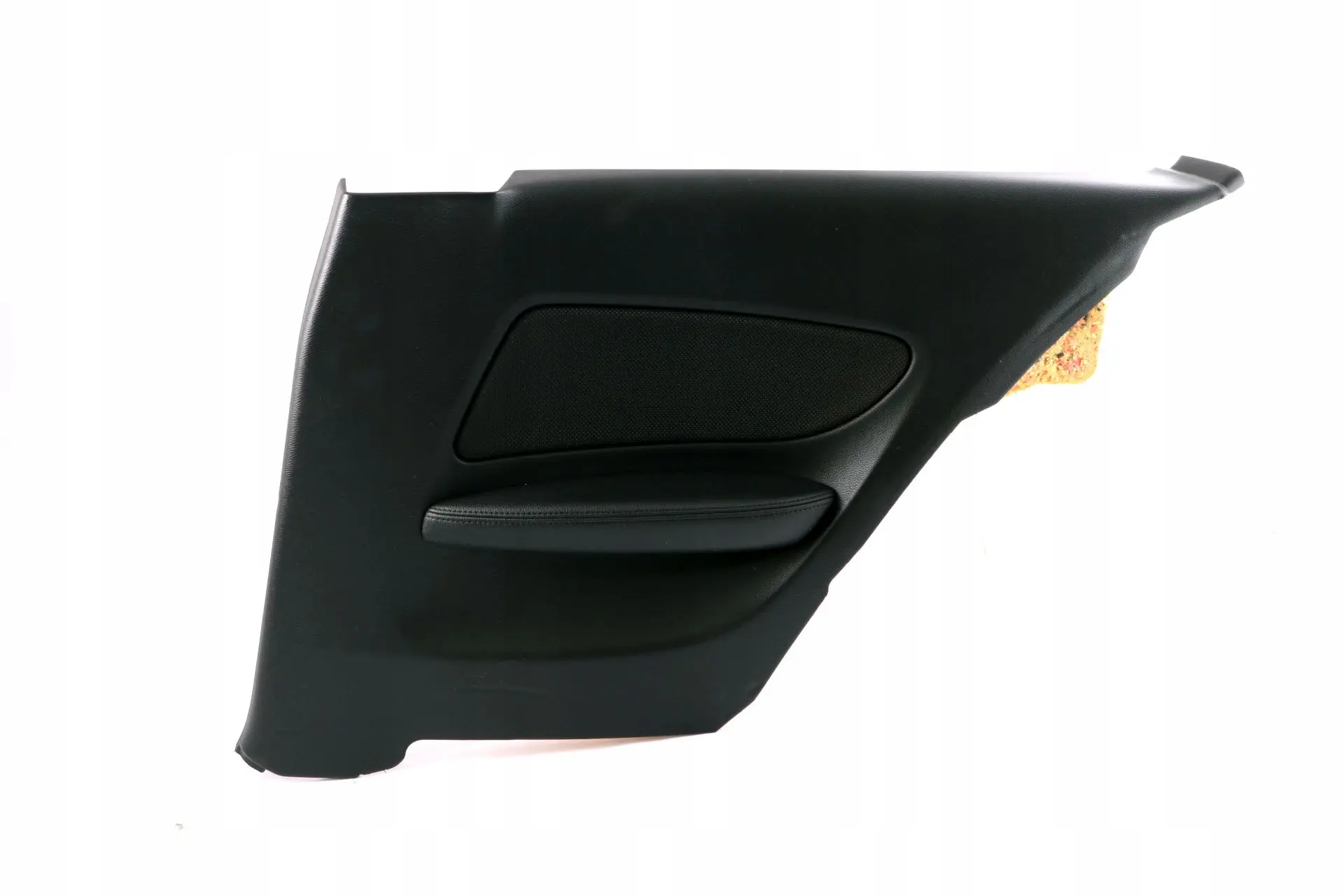 BMW E81 Carenage Lateral Tissu Arriere Droite Point D'eclair Noir