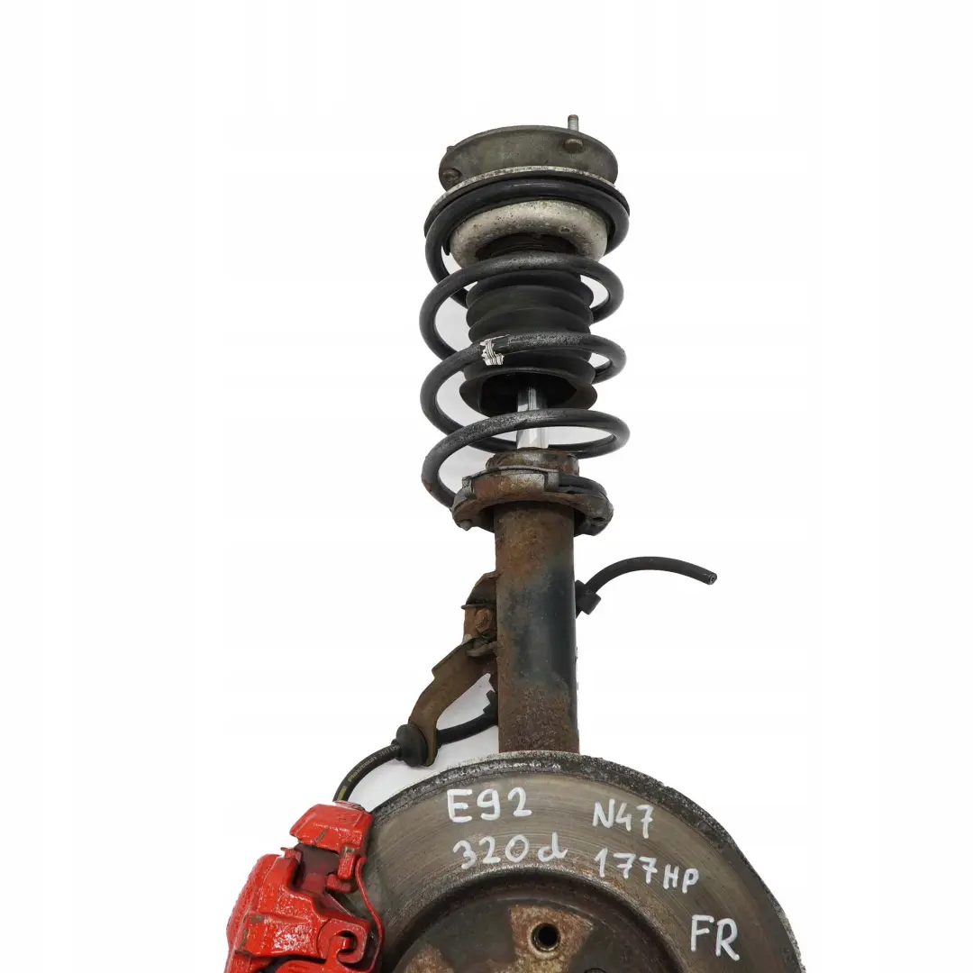 N47 M Sport Front Right O/S Spring Strut Leg Suspension Brake Hub to BMW 3 E92 320d with Part number 6780080 BMW 3 E92 320d N47 M Sport Front Right O/S Spring Strut Leg Suspension Brake Hub - SKU 6780080 - Part number 6780080