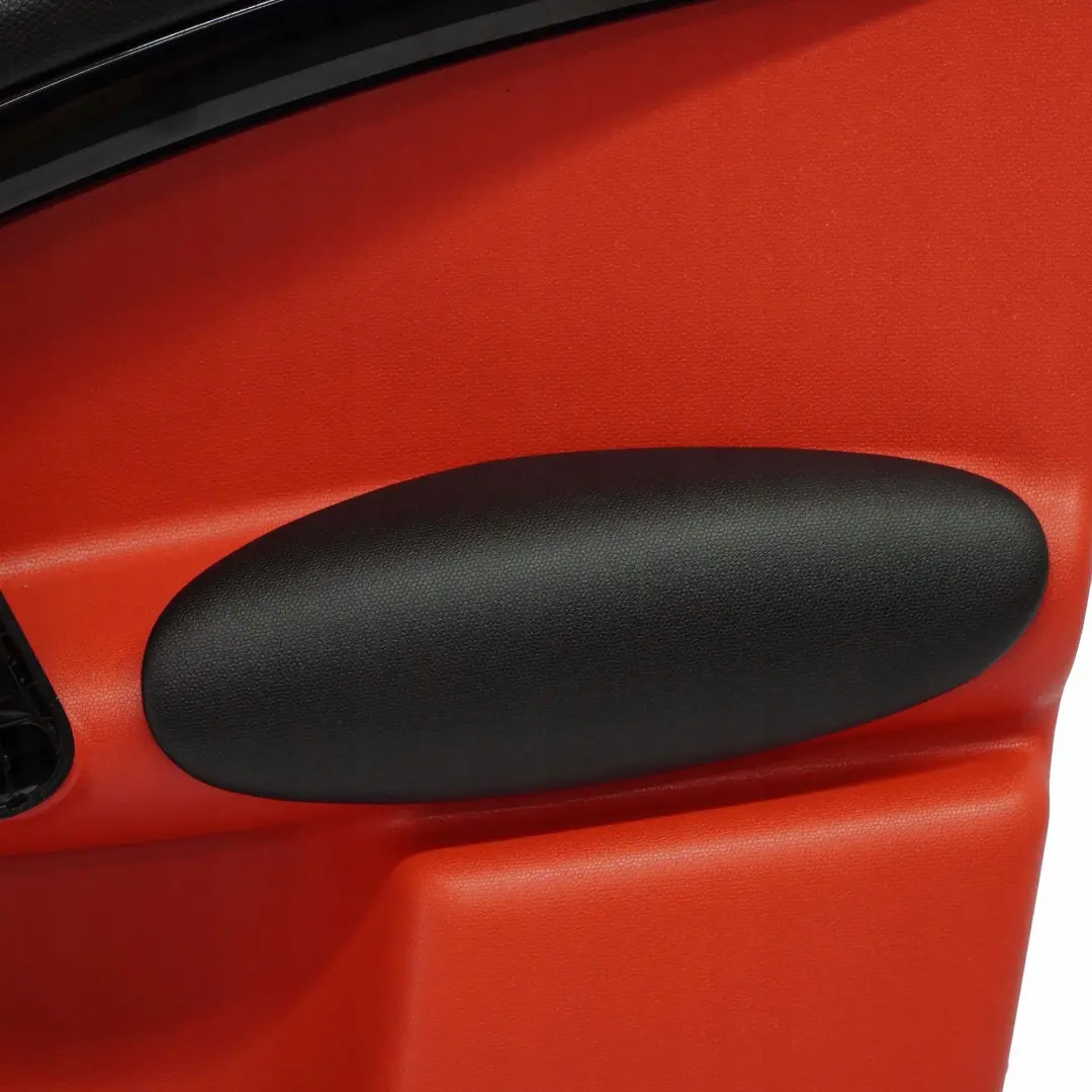 Mini R60 Delantera Derecha Tarjeta Puerta Panel de Ajuste Negro Rojo Puro - SKU 9807628 - Número de pieza 9807628