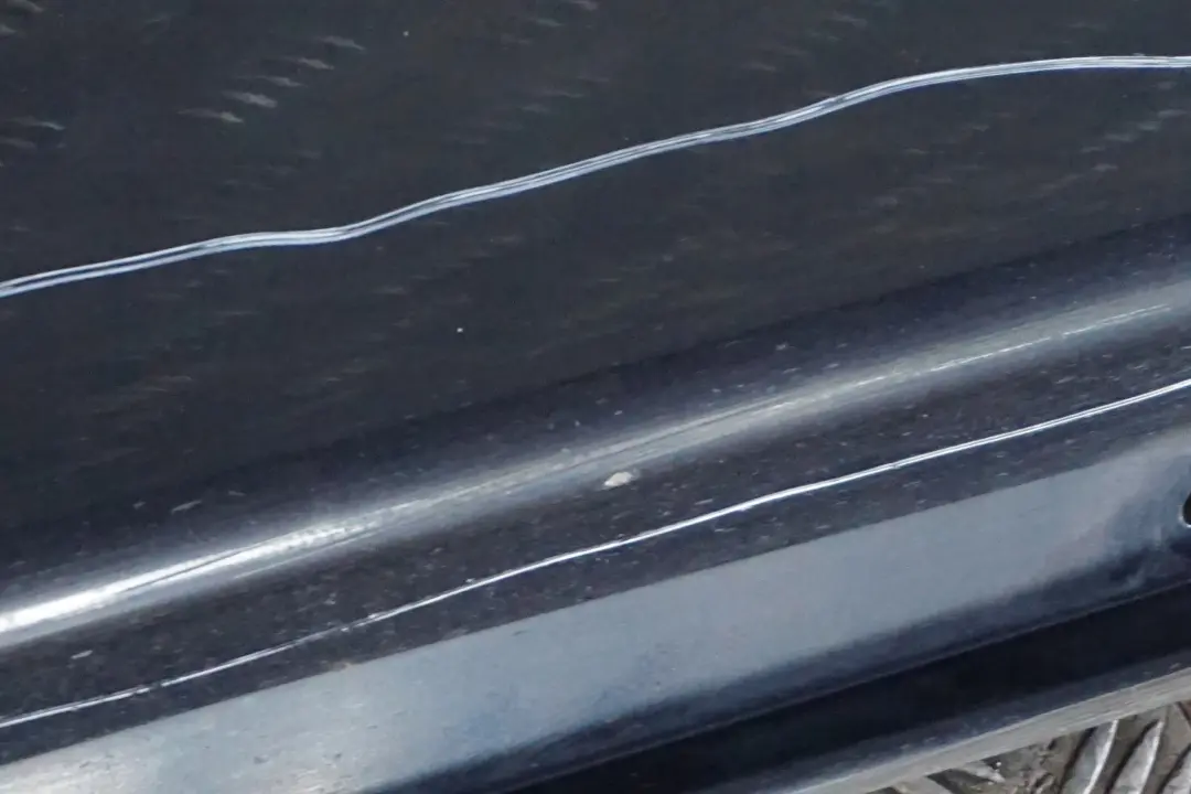BMW E65 Door Sill Cover Skirt Left Toledoblau Toledo Blue Blau - SKU 0140037-TDB - Número de pieza 0140037
