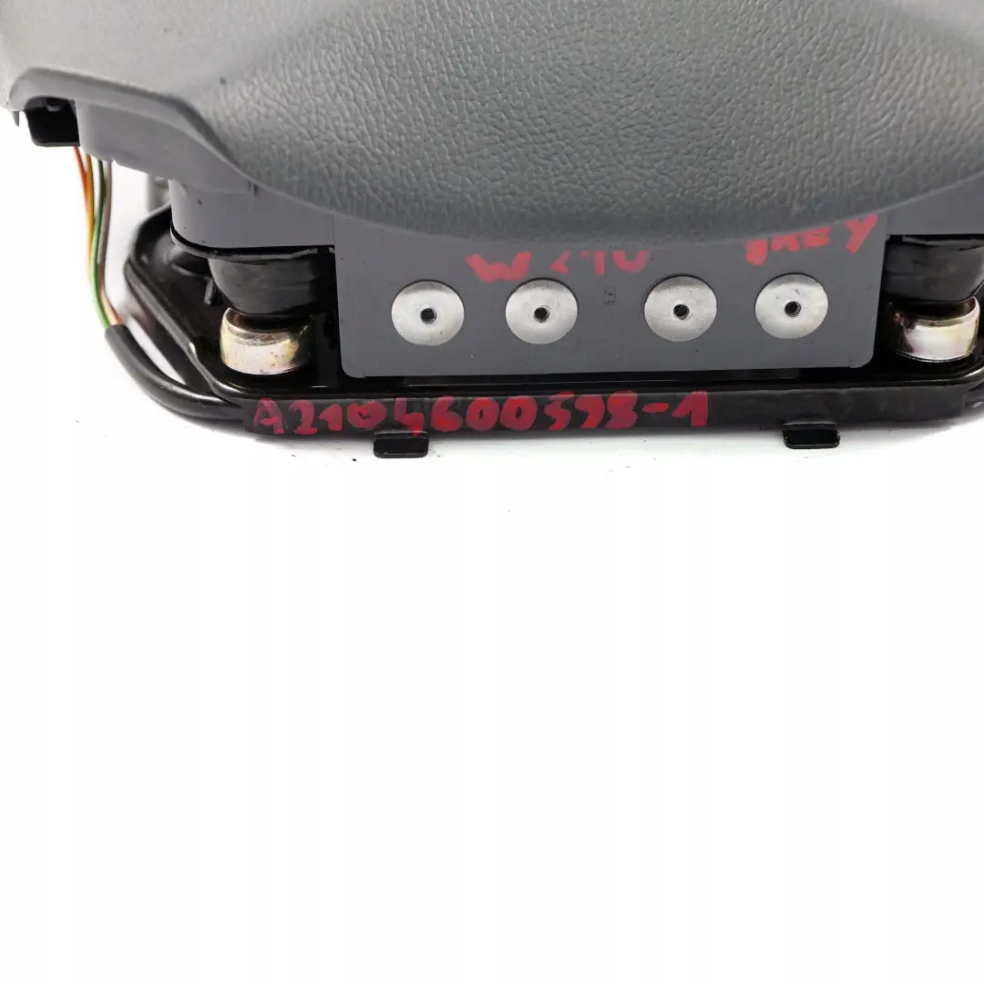 Mercedes-Benz E-Class W210 Steering Wheel Air Module Bag Grey to with Part number A2104600598 Mercedes-Benz E-Class W210 Steering Wheel Air Module Bag Grey - SKU A2104600598-1 - Part number A2104600598