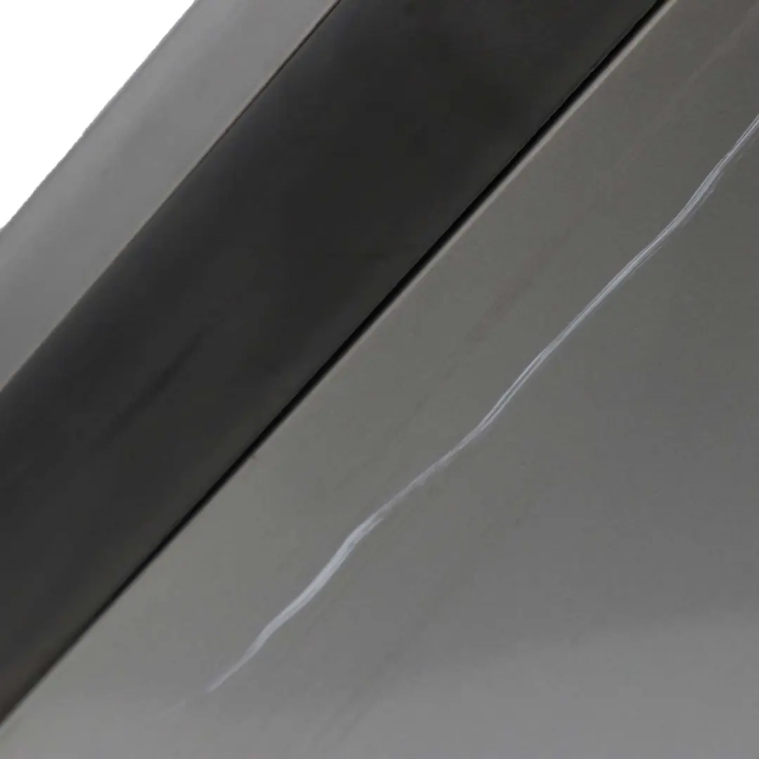 BMW 3 E46 Saloon M Sport Rear Bumper Trim Panel Silbergrau Grey Metallic - A08 - SKU 0002105-SBG - Part number 0002105