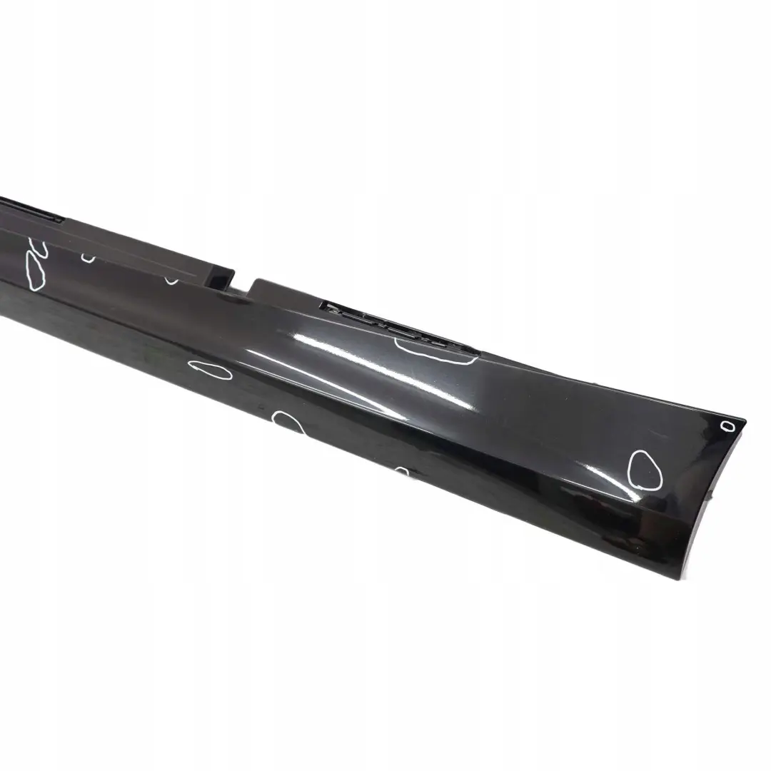 BMW 1 E87N LCI 2 Sill Strip Side Skirt Left N/S Schwarz 2 Black - 668 - SKU 0036145-SCH2 - Part number 0036145