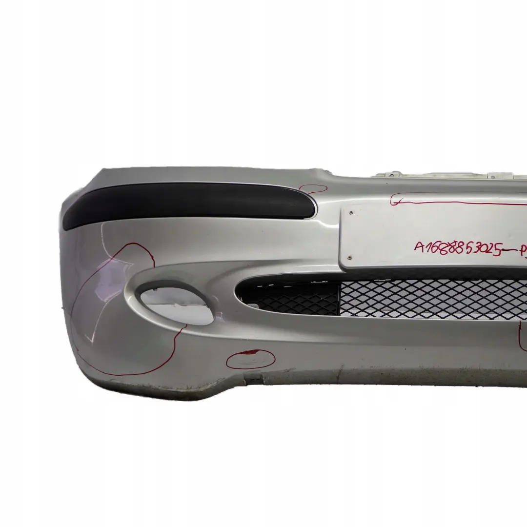  Mercedes-Benz A-Class W168 3 Front Bumper Trim Panel Polar Silver Metallic 761 - SKU A1688853025-PS3 - Part number A1688853025