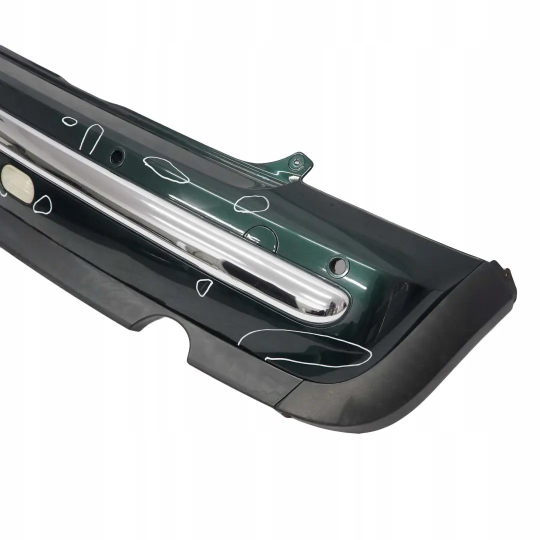 Stossfänger Hinten PDC British Racing Green Metallic 895 für BMW Mini Cooper R50 mit Teilenummer 0029928 BMW Mini Cooper R50 Stossfänger Hinten PDC British Racing Green Metallic 895 - SKU 0029928-BRG - Teilenummer 0029928