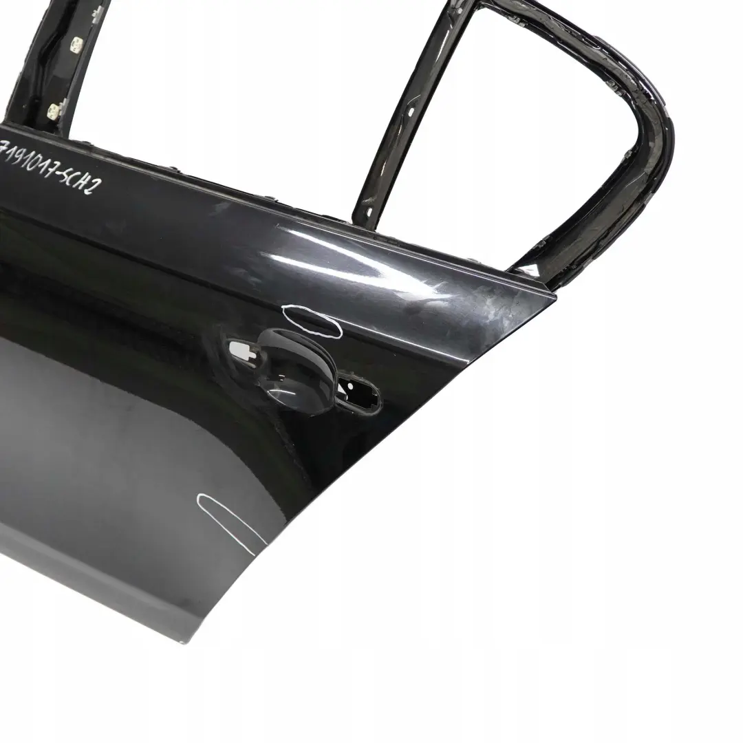 BMW 1 SERIES 1 E87 E87N Door Rear Left N/S Schwarz 2 Black II - 668 - SKU 7191017-SCH1 - Part number 7191017