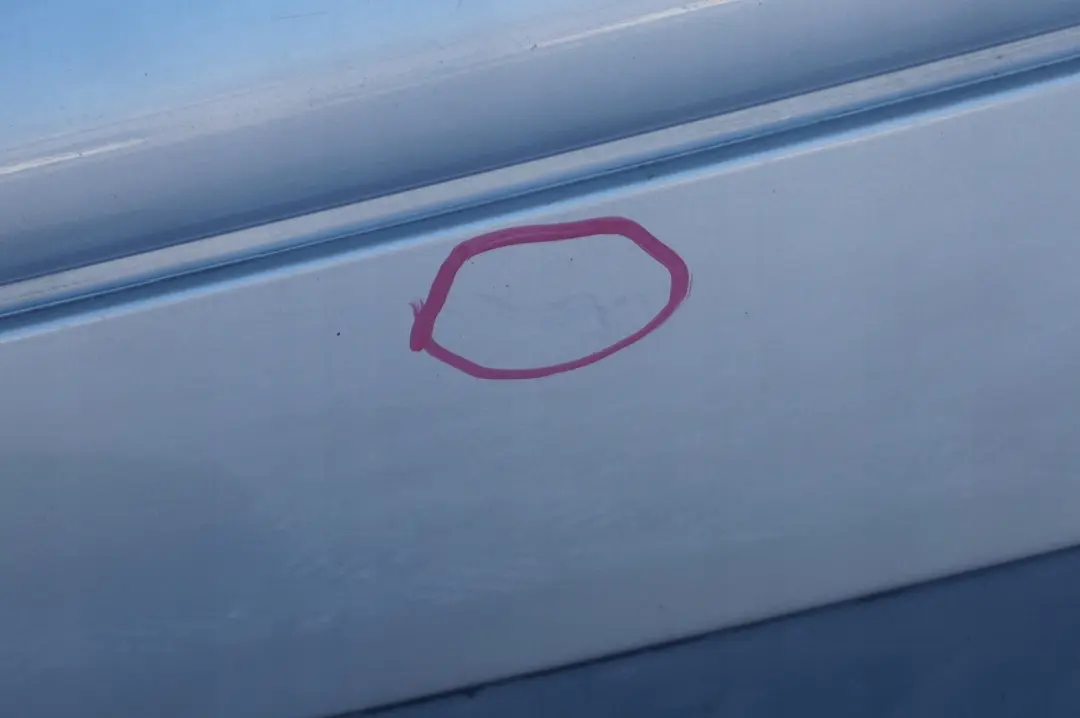 Bumper Trim Panel PDC Pure Silver Metallic - 900 to BMW MINI Cooper R50 Rear with Part number 0697799 BMW MINI Cooper R50 Rear Bumper Trim Panel PDC Pure Silver Metallic - 900 - SKU 0697799-PS - Part number 0697799