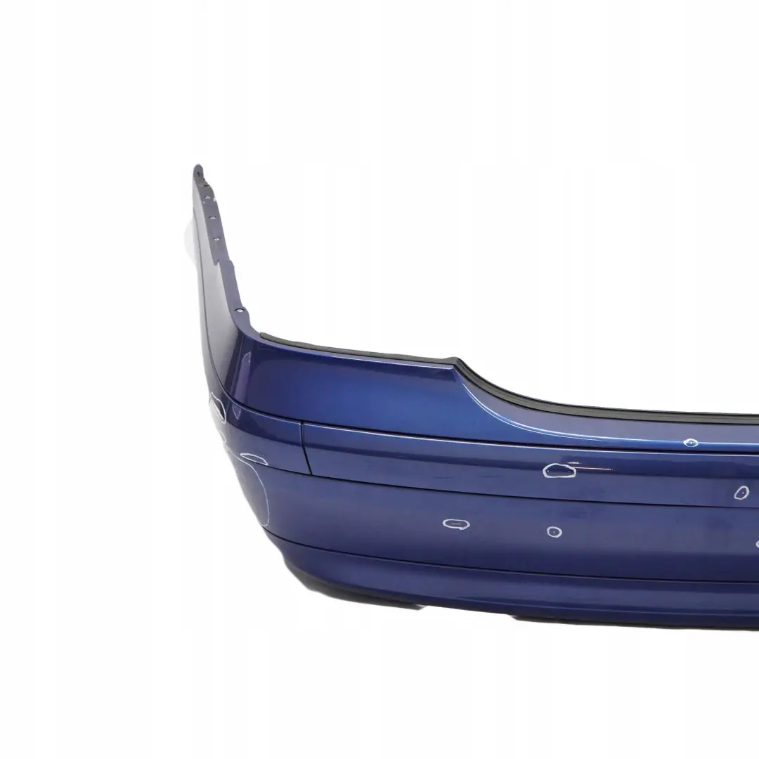 Mercedes-Benz C W203 Rear Bumper Trim Panel Jaspisblau Blue Metallic - 345 to with Part number A2038851625 Mercedes-Benz C W203 Rear Bumper Trim Panel Jaspisblau Blue Metallic - 345 - SKU A2038850825-JAS - Part number A2038851625