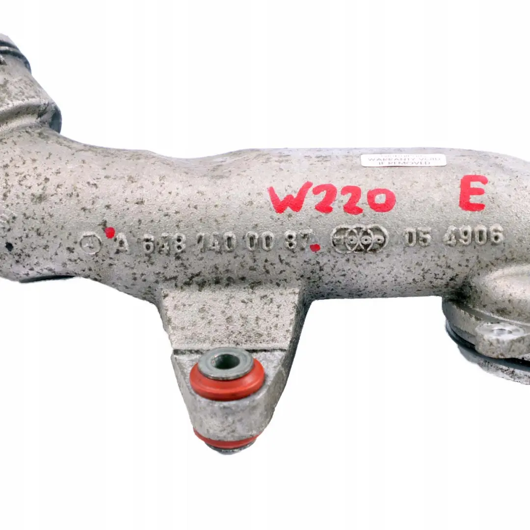 Clase W220 Diesel Turbo Intercooler Conector Manguera Tubo para Mercedes con número de pieza A2035282082 Mercedes Clase W220 Diesel Turbo Intercooler Conector Manguera Tubo - SKU A6481400287 - Número de pieza A2035282082