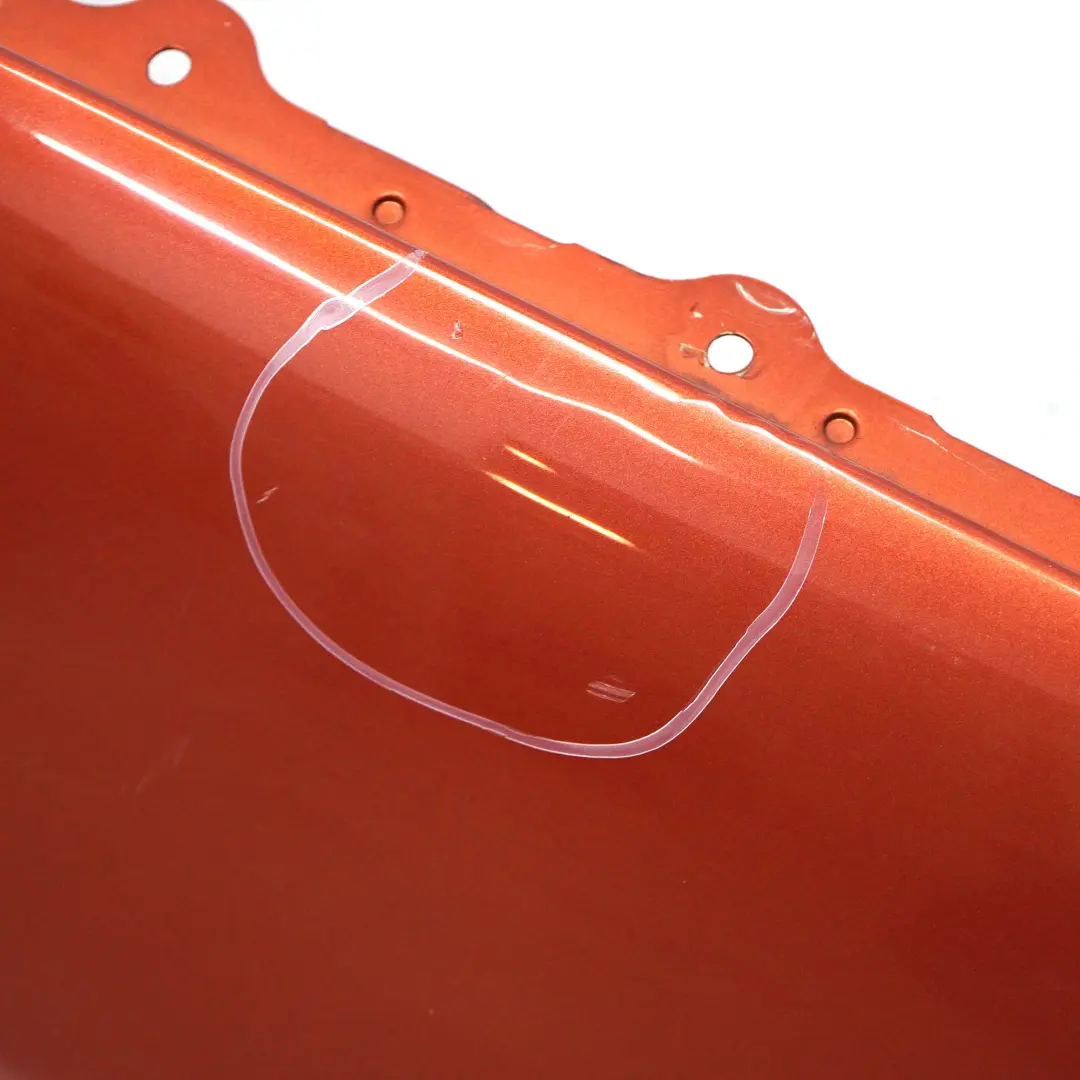  Mercedes-Benz A-Class W168 Hood Bonnet Trim Panel Mica Coral Orange - 490 - SKU A1688800657-COR - Part number A1688800657