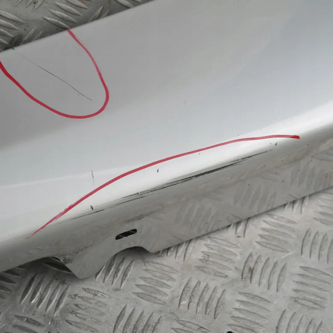 BMW E90 E91 Listello Portiera Apertura Gonna SX Argento-Titanio' Argento - SKU 0032951-TS3 - Numero di parte 32951