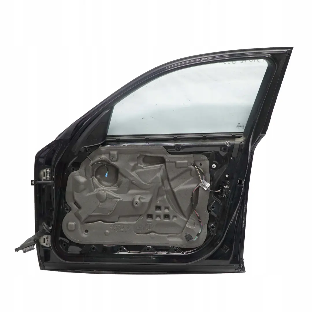 BMW E87 Door Front Right O/S Black Sapphire Metallic - 475 - SKU 7191012-BS5 - Part number 7191012