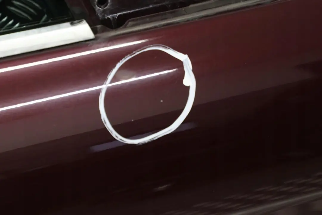 BMW 7 Series E65 E66 Door Front Right O/S Barberarot Barbera Red - A39 - SKU 7202082-BAR - Part number 7202082