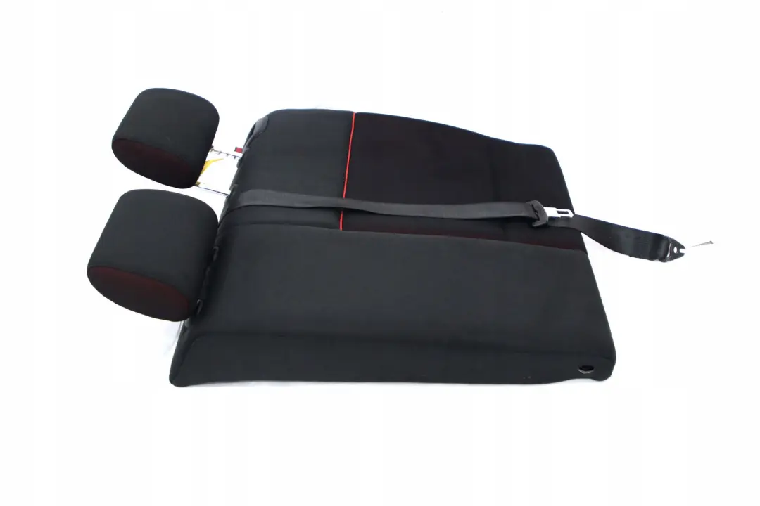 BMW E81 E87 LCI Riferimento Resto Rete Tessuto Rosso Sedile Posteriore SX - SKU 9124982 - Numero di parte 9124982