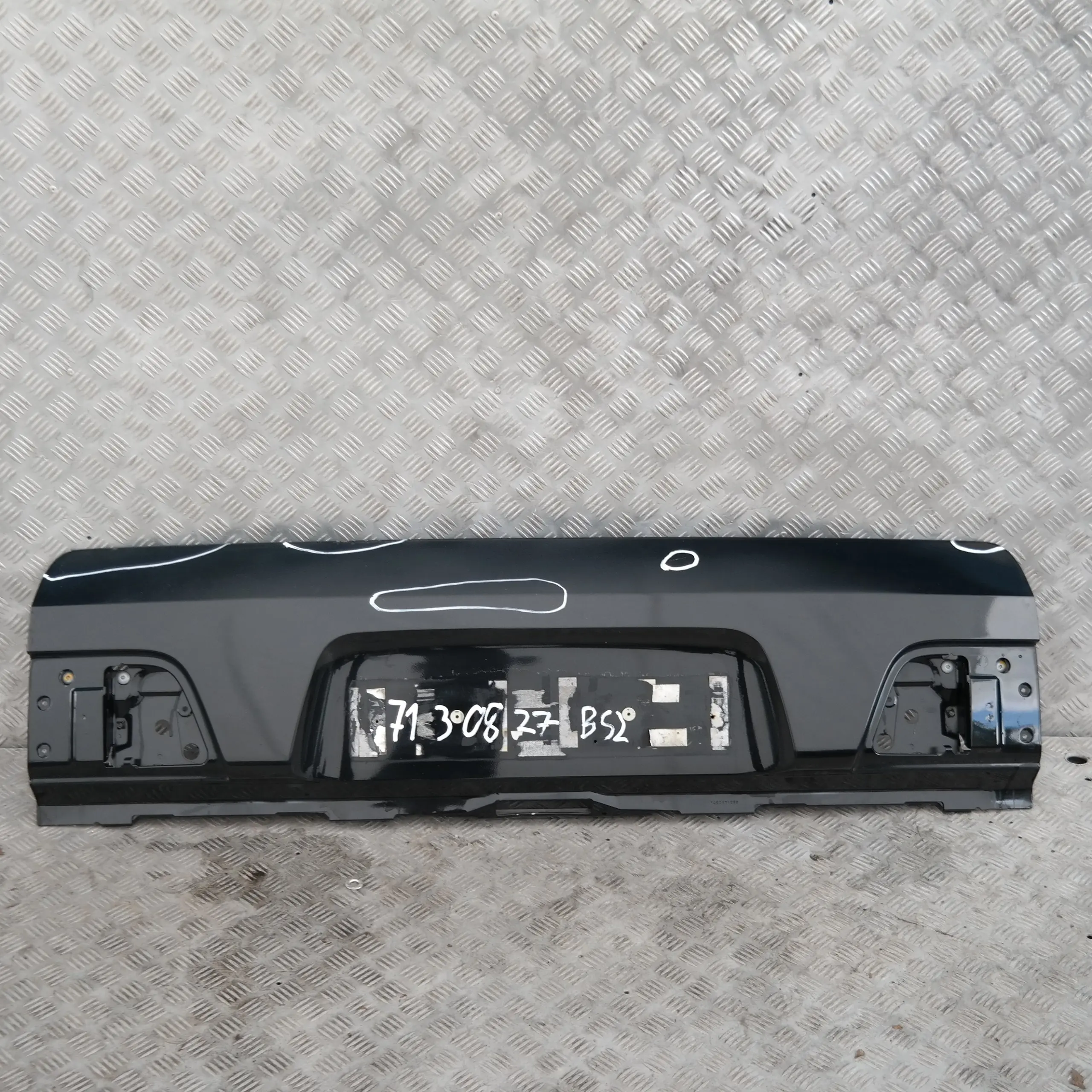 BMW X5 er 2 E53 Heckklappe Unten Black Sapphire Metallic