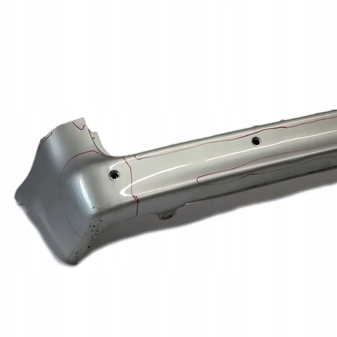 Mercedes-Benz Vaneo W414 Rear Bumper Trim Panel Brilliant Silver - 9744 to with Part number A4148851325 Mercedes-Benz Vaneo W414 Rear Bumper Trim Panel Brilliant Silver - 9744 - SKU A4148851325-BRS - Part number A4148851325