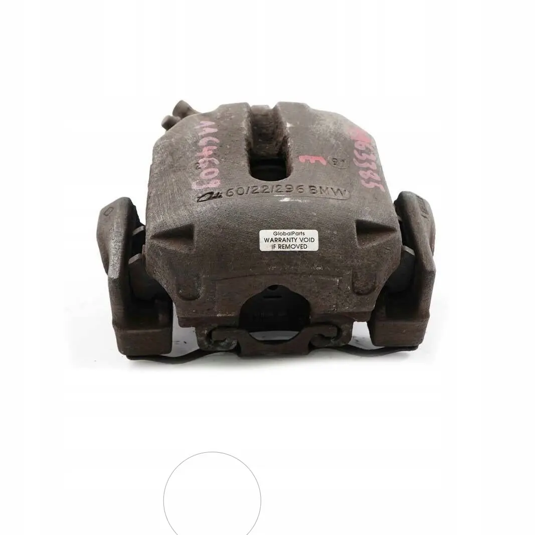 Delantero Izquierdo Porta pinza De freno 60/22/296 para BMW E39 con número de pieza 1163385 BMW E39 Delantero Izquierdo Porta pinza De freno 60/22/296 - SKU 1163385 - Número de pieza 1163385