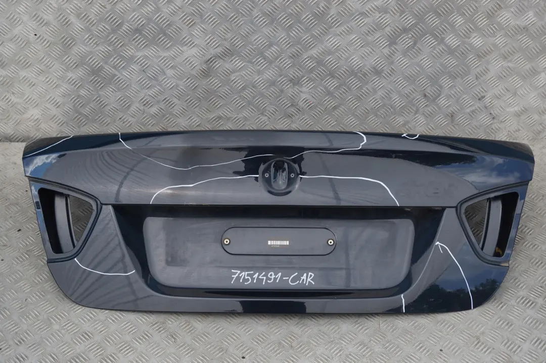 BMW E90 Klapa tylna tył bagażnika carbonschwarz - SKU 7151491-CAR - Numer Części 7151491