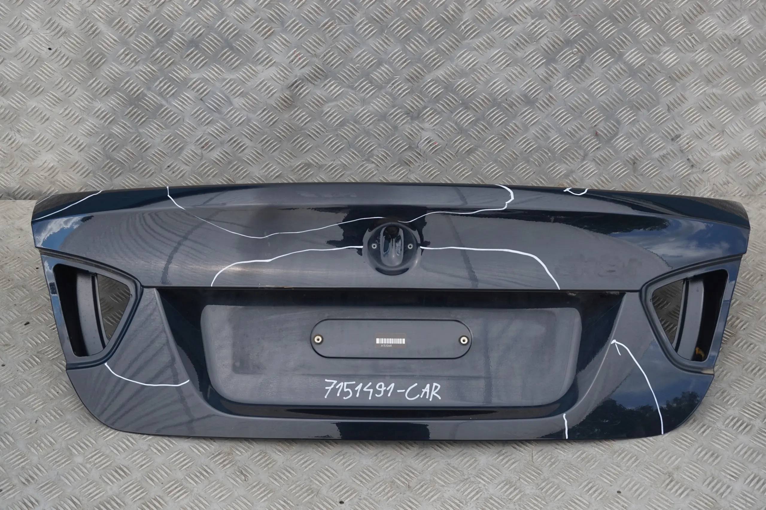 BMW 3 SERIES E90 Saloon Trunk Lid Tailgate Boot Lid Carbonschwarz Carbon Black