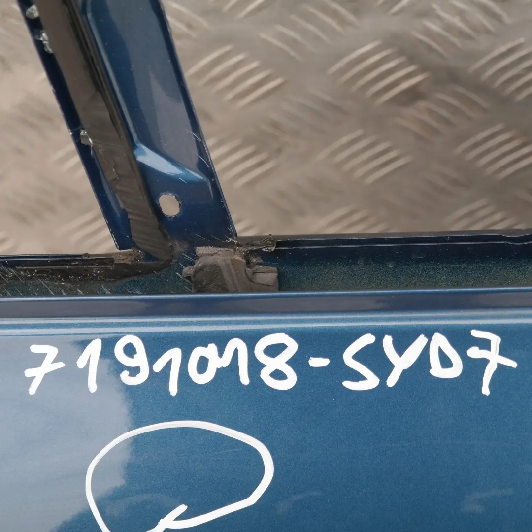 Beifahrer Tür hinten rechts Sydneyblau Blau A19 für BMW 1 er E87 E87N LCI mit Teilenummer 7191018 BMW 1 er E87 E87N LCI Beifahrer Tür hinten rechts Sydneyblau Blau A19 - SKU 7191018-SYD7 - Teilenummer 7191018