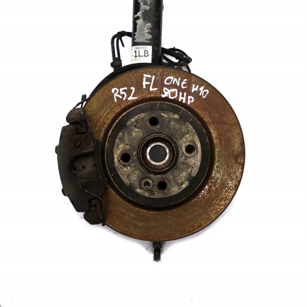 Mini R52 Cabrio One W10 1.6 90hp Frente Izquierda Pierna Freno Suspension Hub - SKU 6780473-2 - Número de pieza 6780473