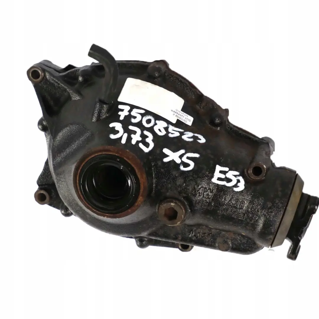 BMW X5 E53 3.0d M57 Front Differential Diff 3,73 Ratio Final WARRANTY - SKU 7508523 - Part number 7508523