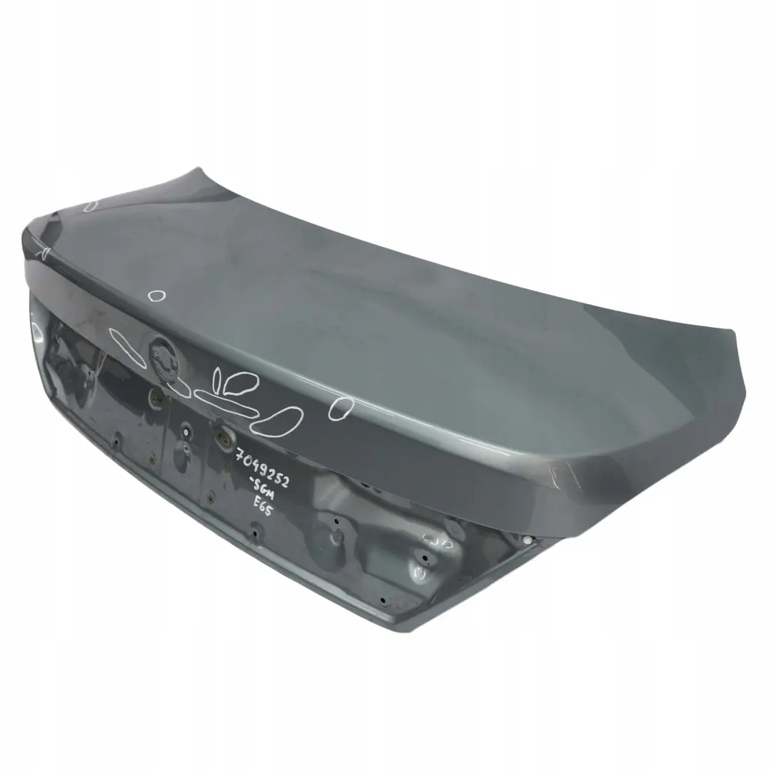 BMW 7 E65 E66 E67 Trunk Lid Boot Tailgate Schiefergruen Slate Green - 449 - SKU 7049252-SGM - Part number 7049252