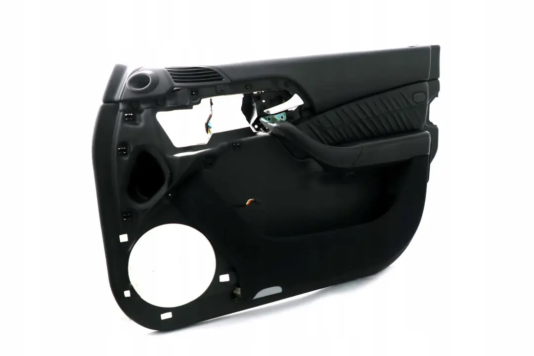 Mercedes W220 Scheda Porta Anteriore Destra Rivestimento Pannello Pelle - SKU A2207204070 - Numero di parte A2207204070