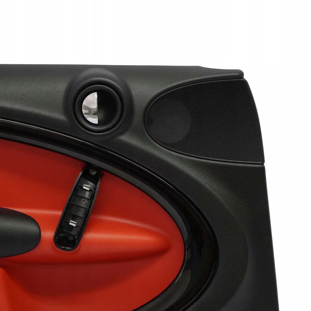 BMW Mini Countryman R60 Front Left N/S Door Card Trim Panel Black Pure Red - SKU 9807627 - Part number 9807627