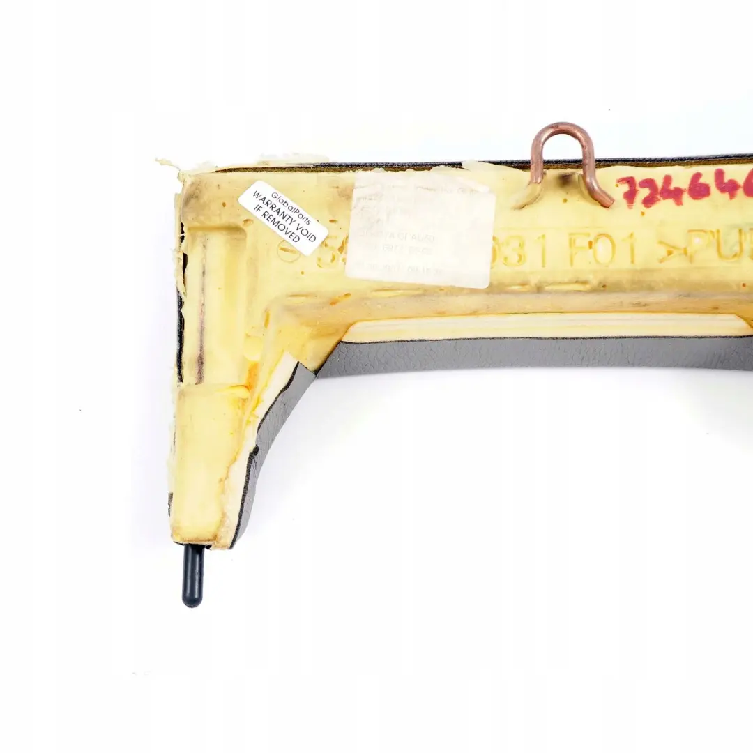 Copertura Interna Sedile Posteriore Trim Pelle Grigia per BMW E92 con numero di parte 7246469 BMW E92 Copertura Interna Sedile Posteriore Trim Pelle Grigia - SKU 7246469 - Numero di parte 7246469