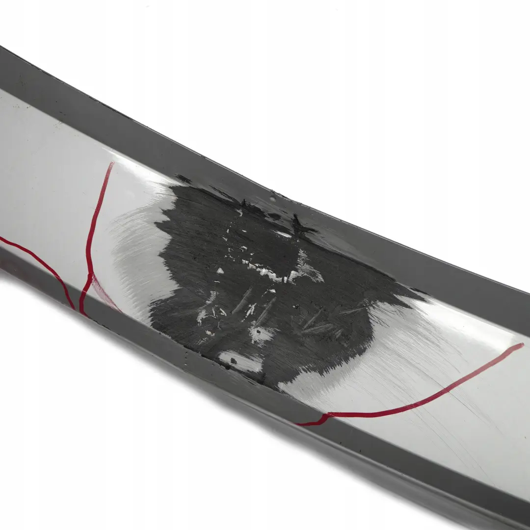 Bumper Trim Panel PDC Glacier Silver Metallic A83 to BMW 3 F30 LCI Sport Line Rear with Part number 7384603 BMW 3 F30 LCI Sport Line Rear Bumper Trim Panel PDC Glacier Silver Metallic A83 - SKU 7384603-GSB - Part number 7384603