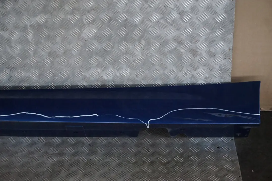 BMW E90 E91 LCI Listello Portiera Apertura Gonna SX Montegoblau Blu - SKU 0037059-MTB1 - Numero di parte 0037059