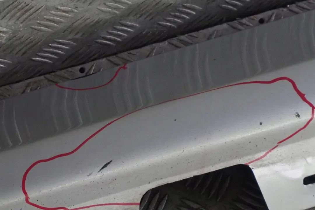BMW 3 Series 17 E90 E91 Sill Side Skirt Left N/S Titansilber Silver Metallic - SKU 0032951-TS17 - Part number 0032951