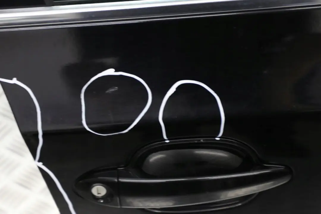 BMW 5 E60 E61 LCI Tür Vorne Rechts Schwarz 2 - 668 - SKU 7202340-SCH1 - Teilenummer 7202340
