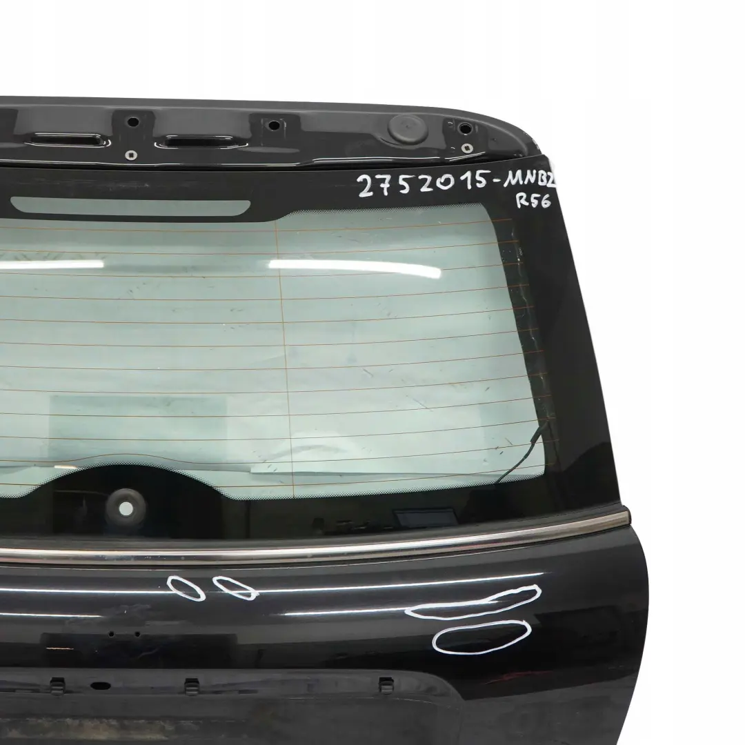 Trunk Lid Tailgate Boot Lid Midnight Black Metallic - A94 to BMW Mini Cooper R56 2 with Part number 2752015 BMW Mini Cooper R56 2 Trunk Lid Tailgate Boot Lid Midnight Black Metallic - A94 - SKU 2752015-MNB2 - Part number 2752015