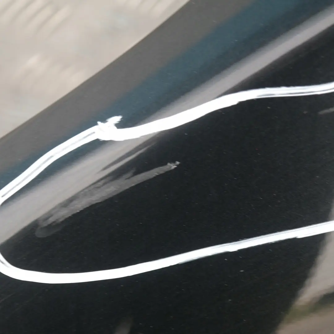 BMW 5 Series E60 E61 Front Left N/S Wing Fender Side Panel Black Sapphire 475 - SKU 7111429-BS - Part number 7111429