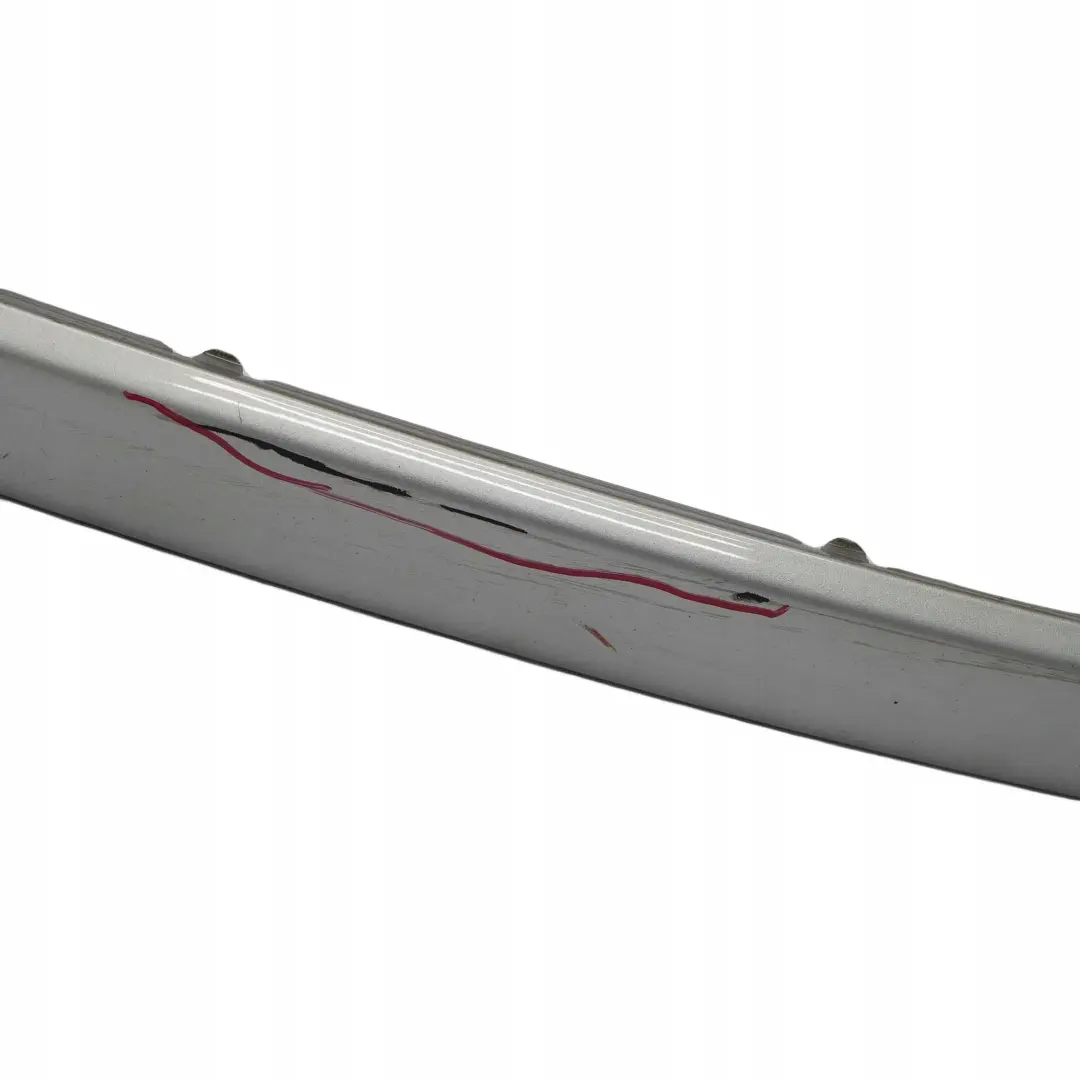 BMW E81 E87 LCI Banda De Friccion Parachoques Trasero Negro Titan Plata - 354 - SKU 0035912-TS1 - Número de pieza 0035912