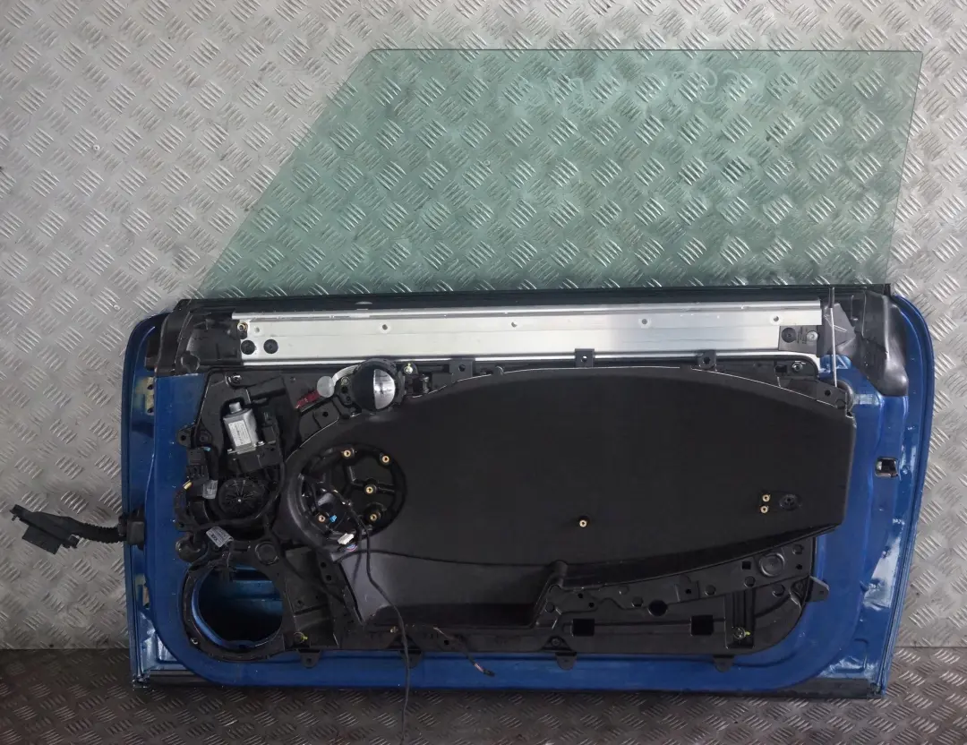 Beifahrer Tür vorne rechts Lightning Blue für BMW MINI Cooper R55 R56 R57 R58 R59 mit Teilenummer 2755936 BMW MINI Cooper R55 R56 R57 R58 R59 Beifahrer Tür vorne rechts Lightning Blue - SKU 2755936-LB10 - Teilenummer 2755936