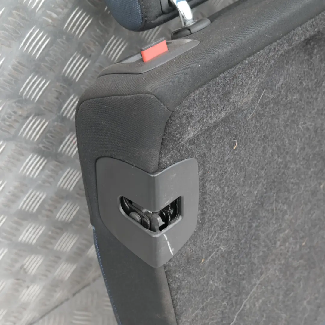 BMW 1 E81 E87 E87N Sitz hinten Fahrerseite links Rückenlehne Monaco Blau Networ - SKU 6968796 - Teilenummer 6968796