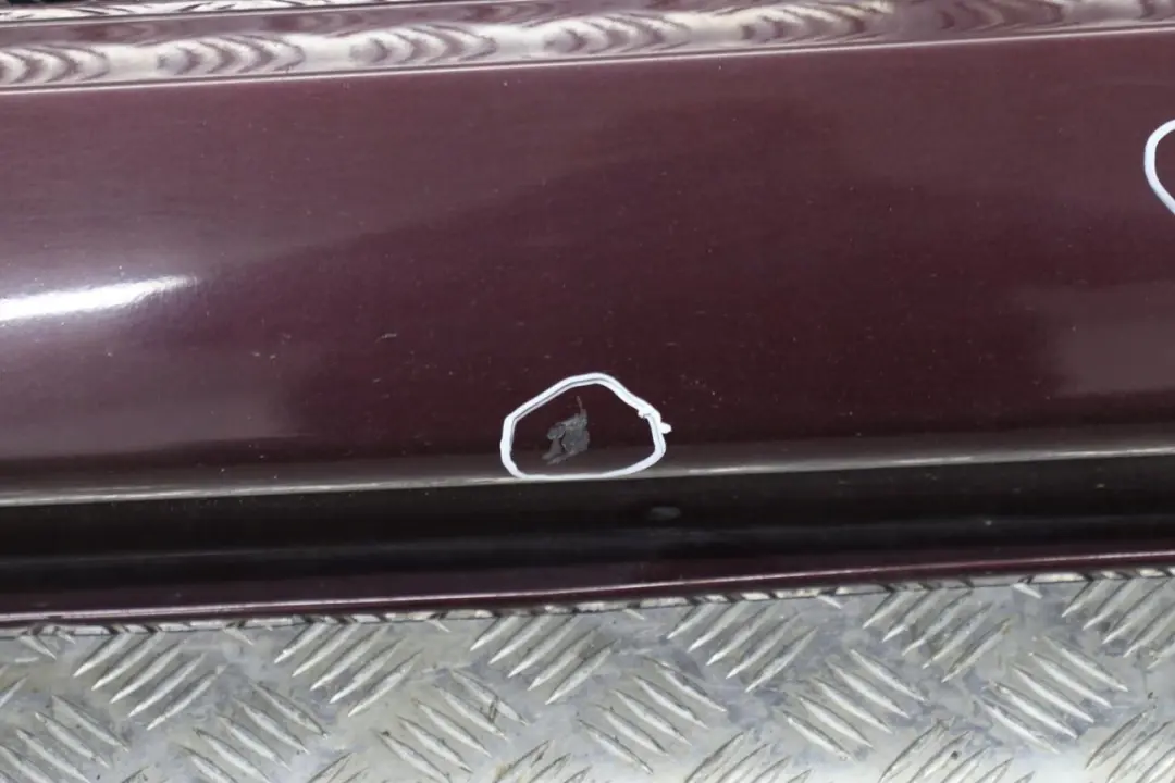 BMW 7 E65 Bas de Porte Couverture Seuil Droite Barbera Rouge A39 - SKU 0395482-BAR - Numéro de pièce 0395482